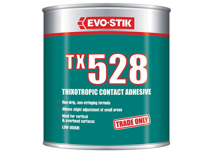 Evo-Stik Tx528 Thixotropic Contact Adhesive 1 Litre