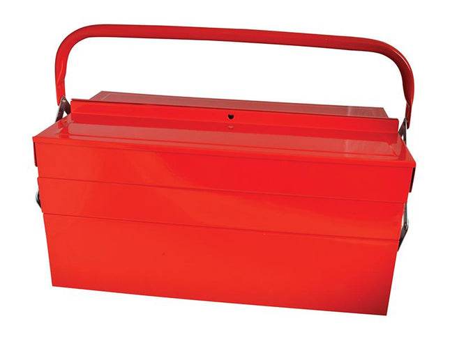 Faithfull Metal Cantilever Toolbox - 5 Tray 40Cm (16In)