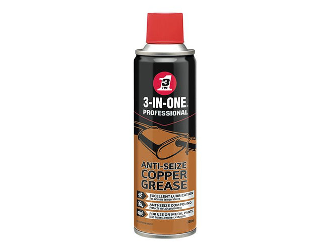 3-In-One 3-In-One Anti-Seize Copper Grease 300Ml