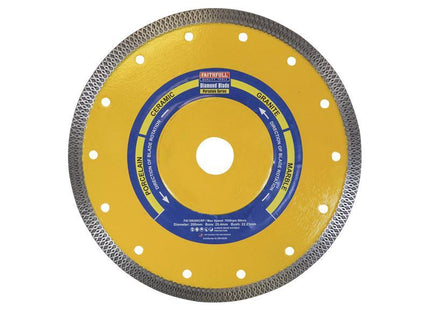 Faithfull PorcelainÊDiamondÊBladeÊ200 x 25.4mm