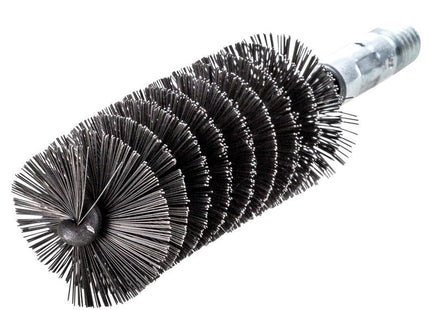 Lessmann Threaded Tube Brush 30mm Steel Wire