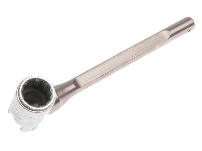 Priory 383B Scaffold Spanner Stainless Steel Bi-Hex 7/16In W Flat Handle