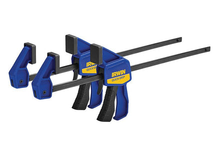 Irwin Quick-Grip Mini Bar Clamp Twin Pack 300Mm (12In)
