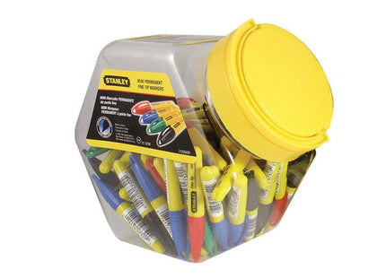 Stanley Tools Mini Fine Tip Pen (Tub Of 72)