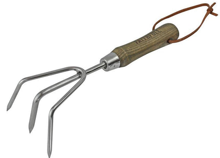 Faithfull Prestige Stainless Steel Hand Cultivator Ash Handle