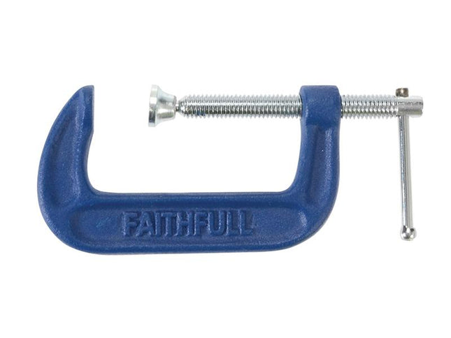 Faithfull Medium-Duty G Clamp 50Mm (2In)