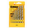 DEWALT Dt5921 Extreme Metal Drill Bit Set, 10 Piece