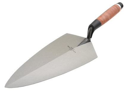 Marshalltown 19L Philadelphia Pattern Brick Trowel Leather Handle 12In