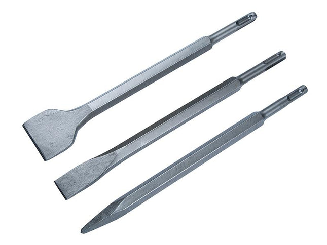 Bluespot Tools Sds-Plus Chisel Set 3 Piece