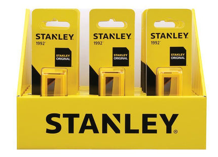 Stanley Tools Display Of 18 X 1992 10 Blade Dispensers