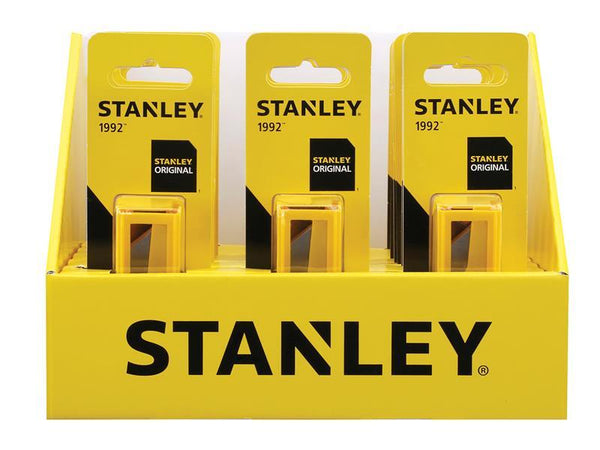 Stanley Tools Display Of 18 X 1992 10 Blade Dispensers