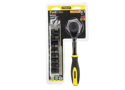 Stanley Tools Fatmax Rotator Socket Set Of 9 Metric 3/8 Drive