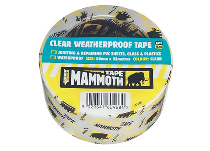 Everbuild Clear Weatherproof Tape 50Mm X 10M