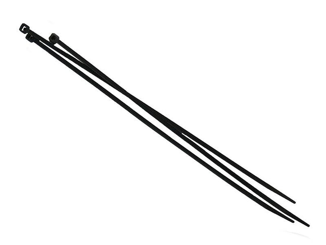 Faithfull Cable Ties Black 4.8 X 250Mm (Pack 100)