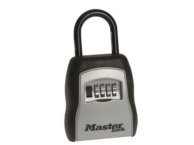 Master Lock 5400E Portable Shackled Combination Key Lock Box (Up To 3 Keys)