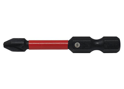 Forgefix ForgeFast Pozidriv Compatible Impact Bit PZ1 x 50mm (Card 2)