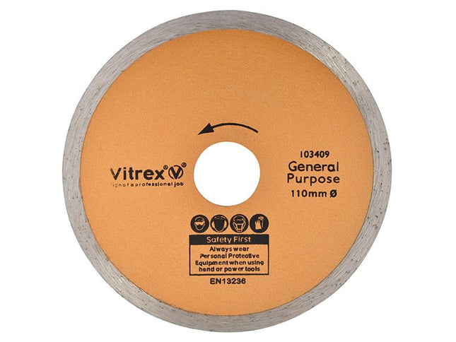 Vitrex Diamond Blade Standard 110Mm