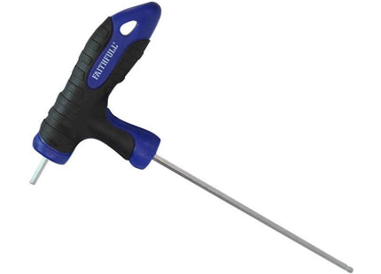 Faithfull Ball Ended T-Handle Hexagon Key 2.5mm