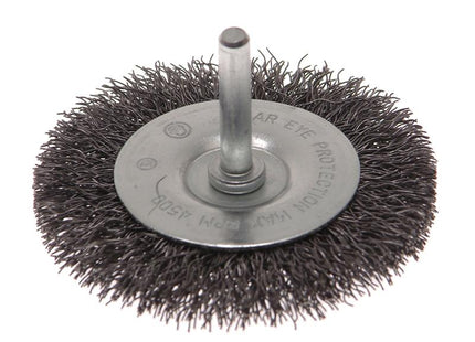 Faithfull Wire Brush 50Mm X 6Mm Shank 0.30Mm