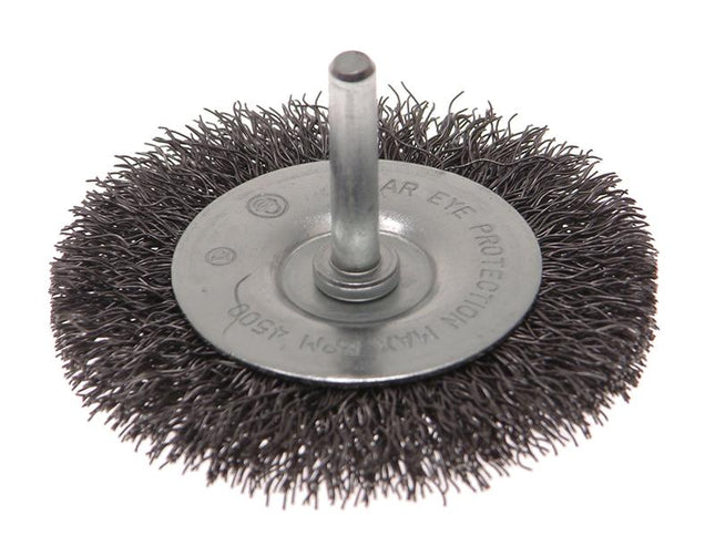 Faithfull Wire Brush 50Mm X 6Mm Shank 0.30Mm