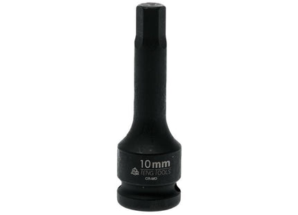 Teng 1/2In Hex Bit Impact Socket 10Mm