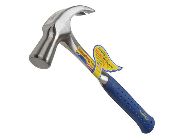 Estwing E3/28C Curved Claw Hammer - Vinyl Grip 680G (24Oz)