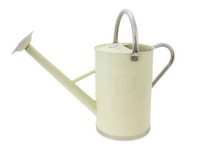 Kent & Stowe Metal Watering Can Vintage Cream 9 litre