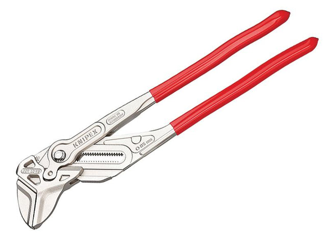 KNIPEX Xl Pliers Wrench Pvc Grip 400Mm - 85Mm Capacity