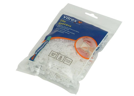 Vitrex Floor Tile Spacers 4Mm Pack Of 250