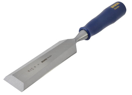 Irwin Marples M444 Bevel Edge Chisel Blue Chip Handle 38Mm (1.1/2In)