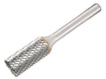 Dormer Solid Carbide Bright Rotary Burr - Cylinder With Endcut 6.3 X 3Mm