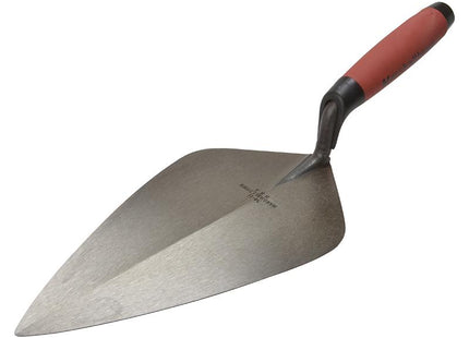 Marshalltown 34D Wide London Pattern Brick Trowel Durasoft Handle 11In