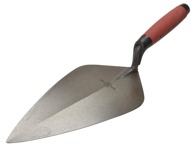 Marshalltown 34D Wide London Pattern Brick Trowel Durasoft Handle 11In