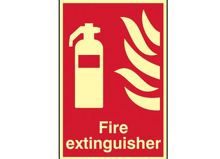 Scan Fire Extinguisher Photoluminescent - 200 X 300Mm