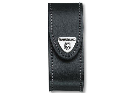 Victorinox Black Leather Belt Pouch (2-4 Layer)