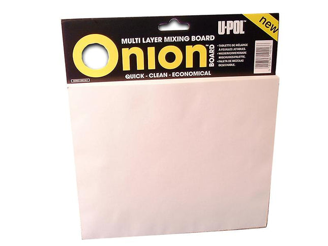 U-POL Onion Board Multi Layer Mixing Palette 1 Pack (100 Sheets)