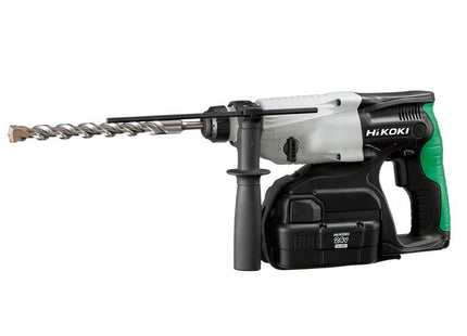 HIKOKI Dh24Dvc Sds Plus Hammer Drill 3-Mode 24V 2 X 2.0Ah Nimh