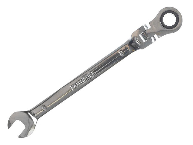 Faithfull Ratchet Combination Spanner Flex Head Cv 8Mm