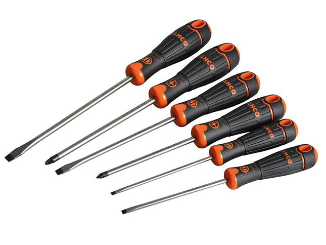 Bahco Bahcofit Screwdriver Set, Of 6 Sl/Pz