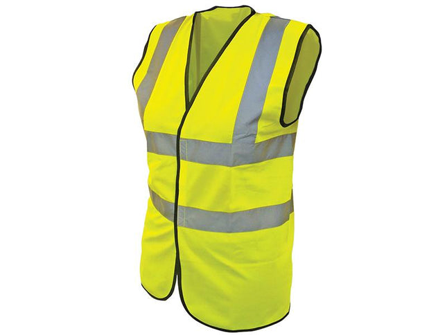 Scan Hi-Vis Yellow Waistcoat - M (41In)