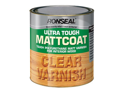 Ronseal Ultra Tough Internal Clear Mattcoat Varnish 250Ml