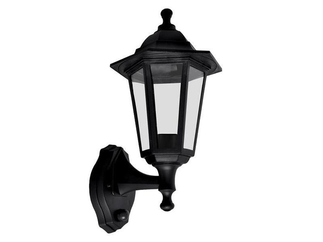 Meridian Lighting Six Panel Lantern with PIR 60W