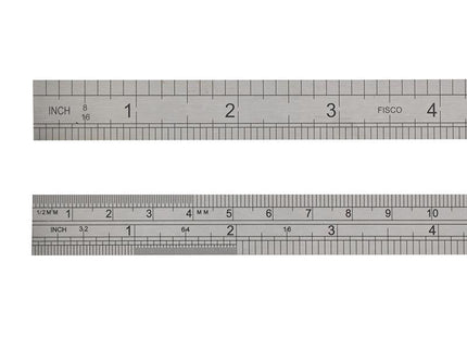 FISCO 706S Stainless Steel Rule 150Mm / 6In
