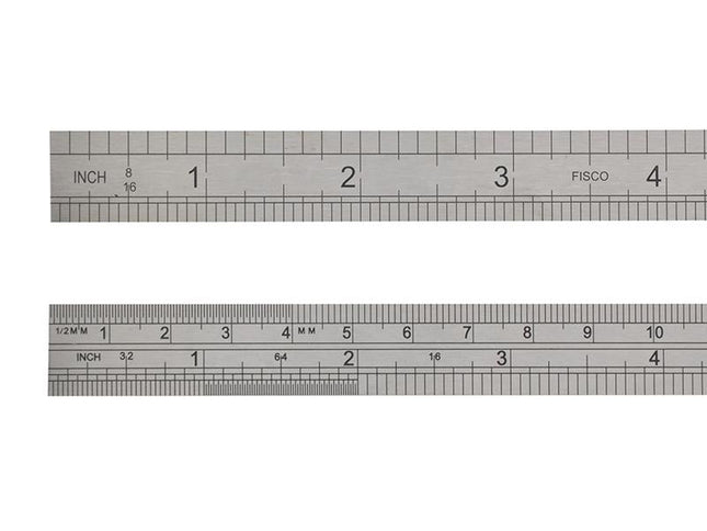 FISCO 706S Stainless Steel Rule 150Mm / 6In