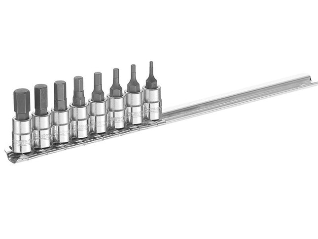 Expert Socket Set Of 8 Hex Bit 1/4In Drive