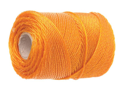 Faithfull 3250 Heavy-Duty Polyethylene Brick Line 250M (820Ft) Orange