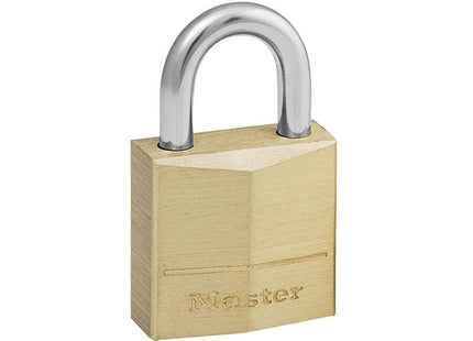 Master Lock Solid Brass 20Mm Padlock 3-Pin