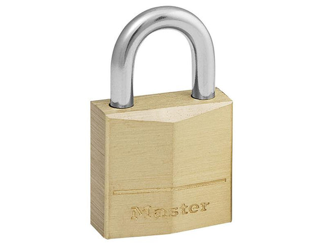 Master Lock Solid Brass 20Mm Padlock 3-Pin