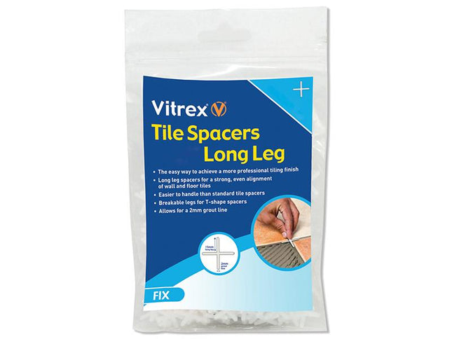 Vitrex Long Leg Spacer 3Mm Pack Of 1500