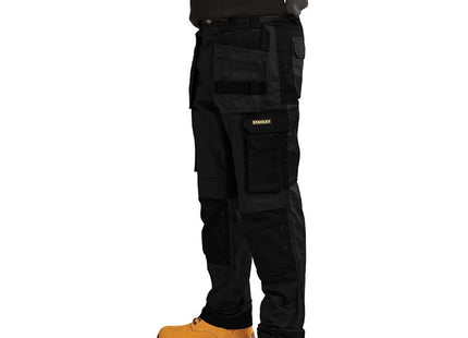 Stanley Clothing Omaha Slim Fit Holster Trousers Black Waist 42in Leg 31in